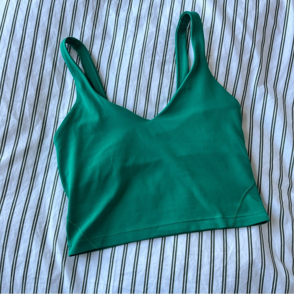 lululemon athletica Green Tank Top